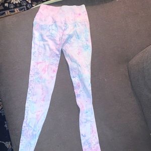 Spiritual Gangster Tie-Dye Yoga Leggings
